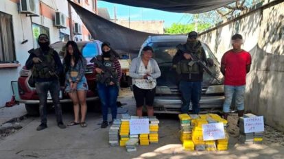 149 kilos de cocaína incautados en Tarija