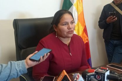Deisy Choque aboga por una mujer presidente en la Cámara de Diputados