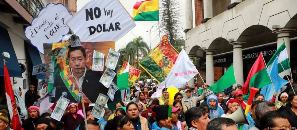 Crisis económica en Bolivia