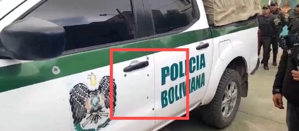 Ataque a policías en Oruro-Potosí
