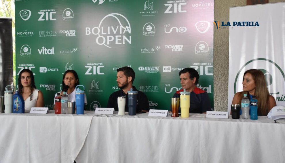 Bolivia Open con tenistas de élite en Santa Cruz
