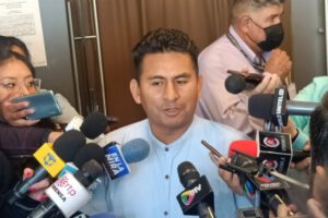 Movilización en La Paz por la renuncia de Luis Arce