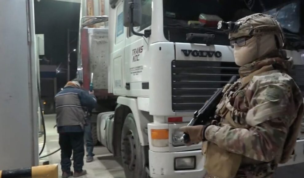 Desvío de combustible en el Norte de La Paz