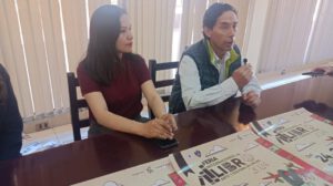 I Feria Internacional del Libro en Oruro con Ebeliz Fuentes Claros y Elvis Antezana