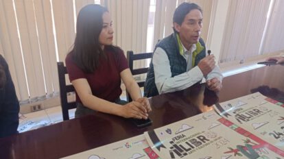 I Feria Internacional del Libro en Oruro con Ebeliz Fuentes Claros y Elvis Antezana