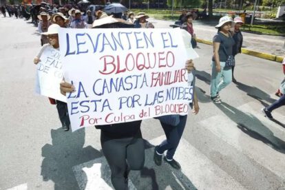 Comerciantes de Cochabamba exigen desbloqueo de carreteras