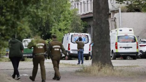 Explosión en instituto de Santiago