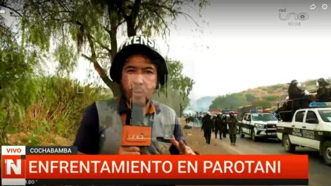 Violencia contra periodistas en Parotani