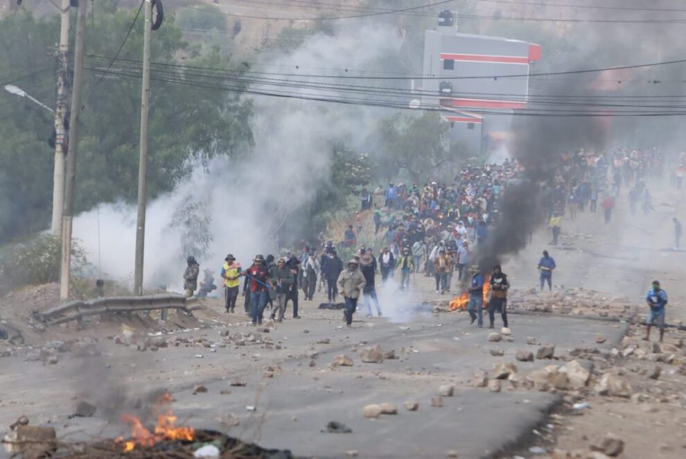 Intervención policial en Parotani