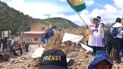 Evo Morales violencia prensa