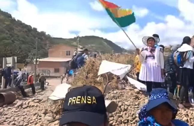 Evo Morales violencia prensa