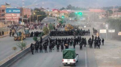 Estado de sitio en el trópico cochabambino