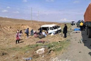 Accidente de tránsito El Alto Desaguadero