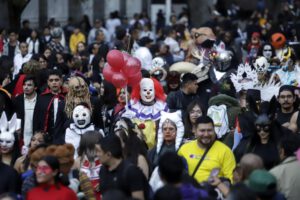 Marcha Siniestra 2024 en Puebla