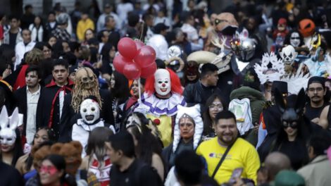 Marcha Siniestra 2024 en Puebla