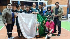 Oruro Vespertino campeón futsal damas
