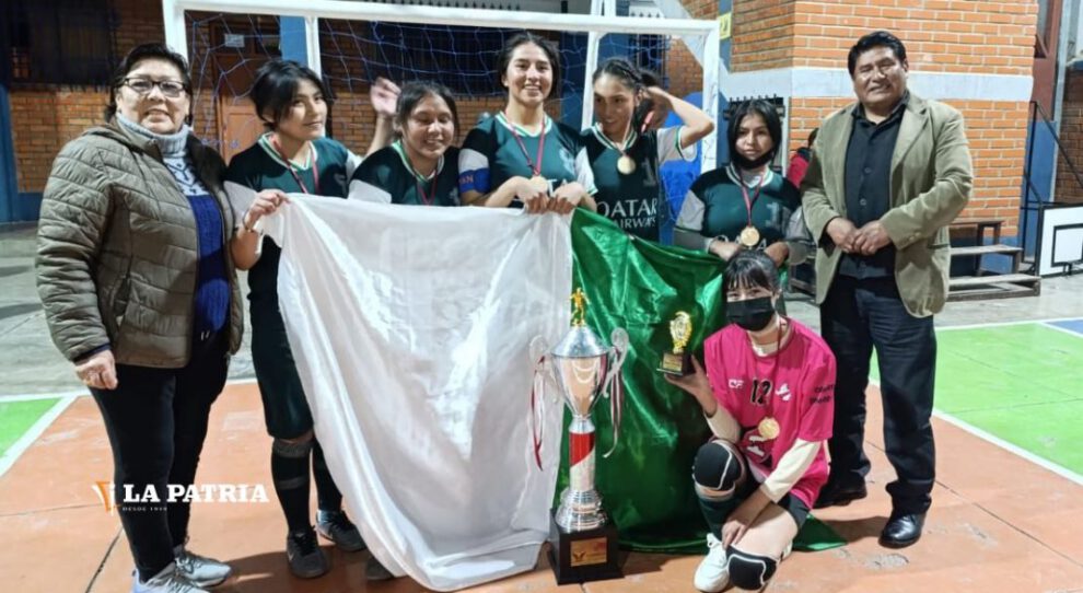 Oruro Vespertino campeón futsal damas