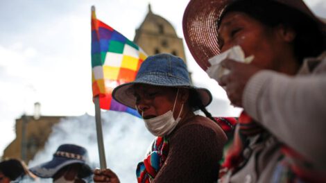 Evo Morales y la violencia en Bolivia