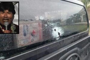 ataque a Evo Morales
