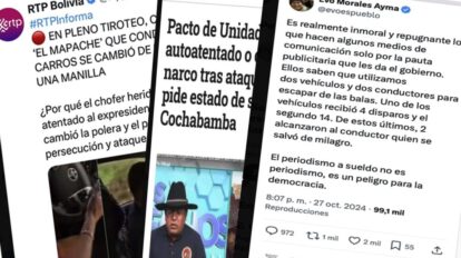 Evo Morales critica a medios privados por su cobertura