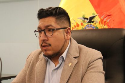 Omar Yujra candidato a la presidencia de la Cámara Baja