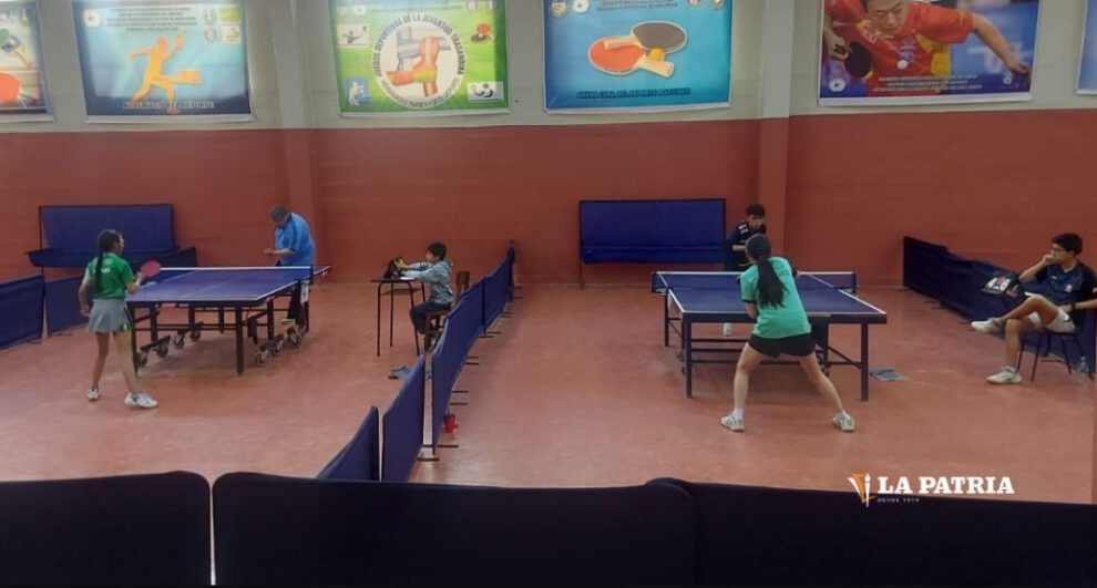 Sexto campeonato departamental de tenis mesa