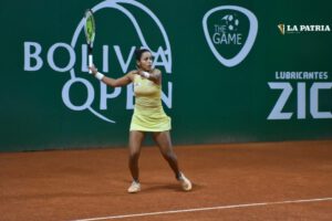 Noelia Zeballos en el Bolivia Open