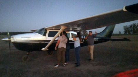 Interceptación de aeronave boliviana con droga