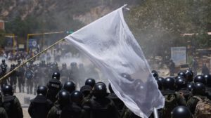 Despliegue policial en Parotani