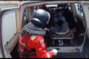 Fotoperiodista herido en Parotani durante operativo de desbloqueo