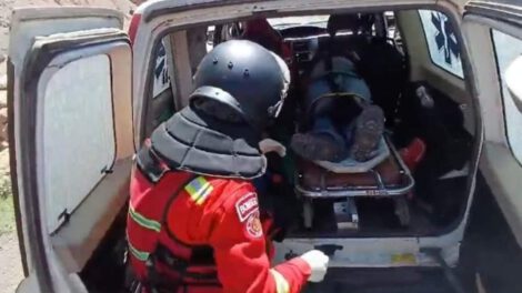 Fotoperiodista herido en Parotani durante operativo de desbloqueo