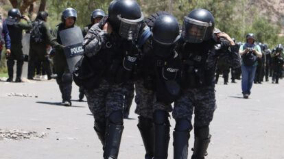 Enfrentamientos en Parotani dejan 19 policías heridos