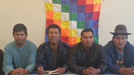 Dirigentes evistas bloqueos