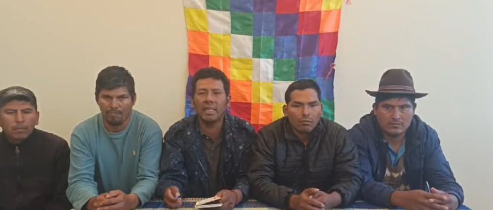 Dirigentes evistas bloqueos