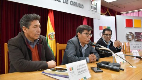 Suspensión de actividades electorales en Oruro tras reprogramación de elecciones judiciales