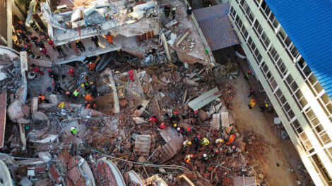 Derrumbe de hotel en Argentina