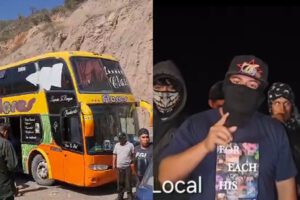 Bloqueos en Mairana exigiendo la renuncia de Luis Arce