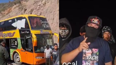 Bloqueos en Mairana exigiendo la renuncia de Luis Arce