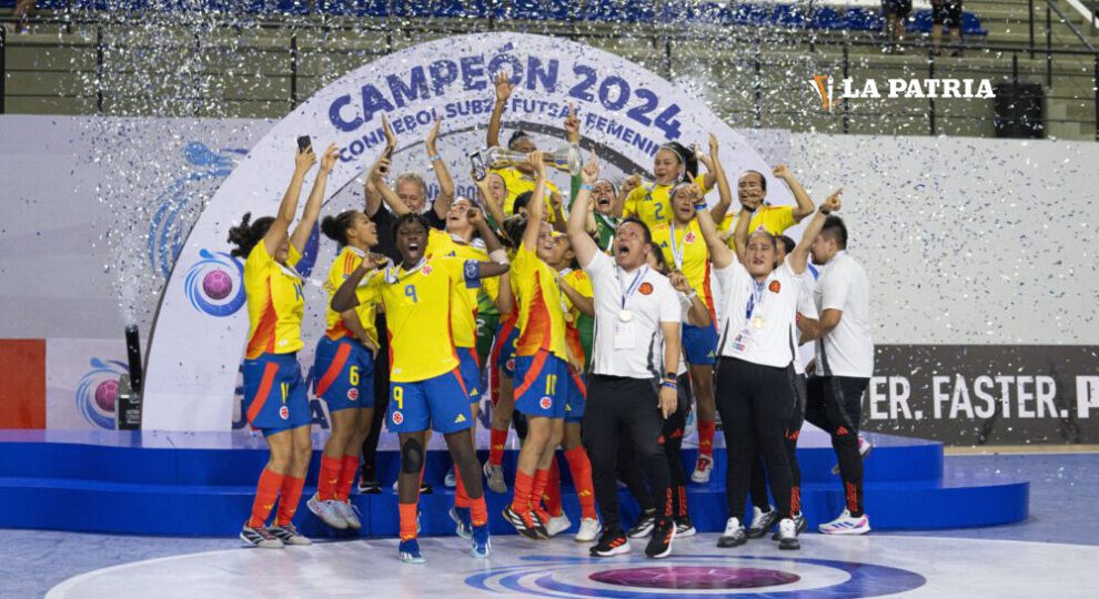 Colombia campeona Sudamericano Sub-20 Futsal Femenino