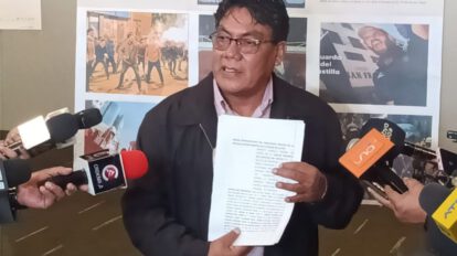 Denuncia a Del Castillo por terrorismo y organización criminal