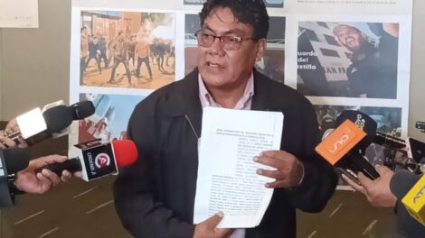 Denuncia a Del Castillo por terrorismo y organización criminal