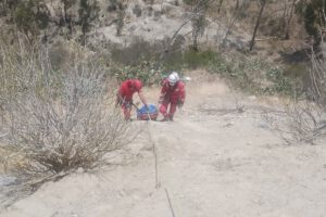 Cadáver de joven desaparecido cerca del cementerio en La Paz