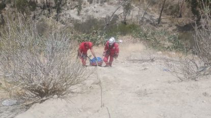 Cadáver de joven desaparecido cerca del cementerio en La Paz