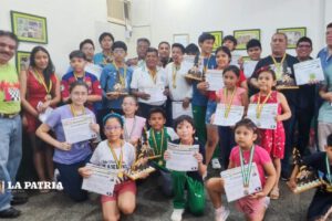 Ganadores del Nacional Abierto de Ajedrez en Santa Cruz