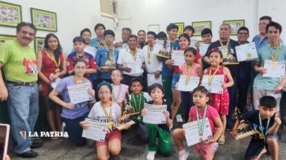 Ganadores del Nacional Abierto de Ajedrez en Santa Cruz