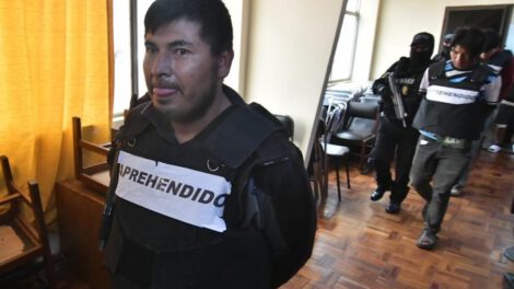 Gilbert Tapia aprehendido por financiamiento a bloqueos