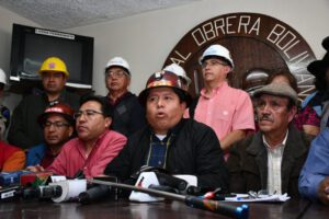 COB estado de emergencia por bloqueos y reunión urgente con el Gobierno