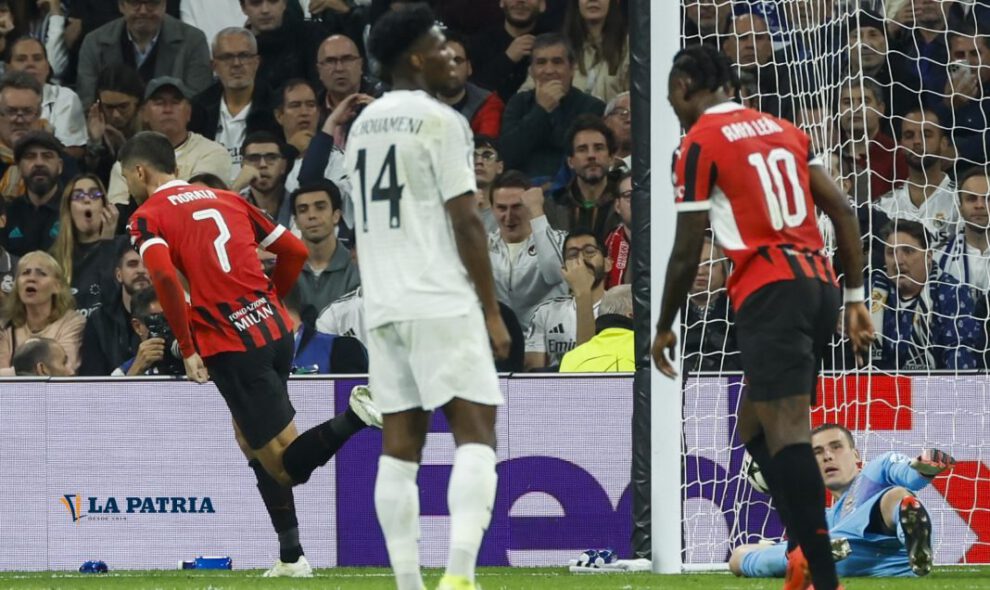 Real Madrid vs Milan en la Champions League
