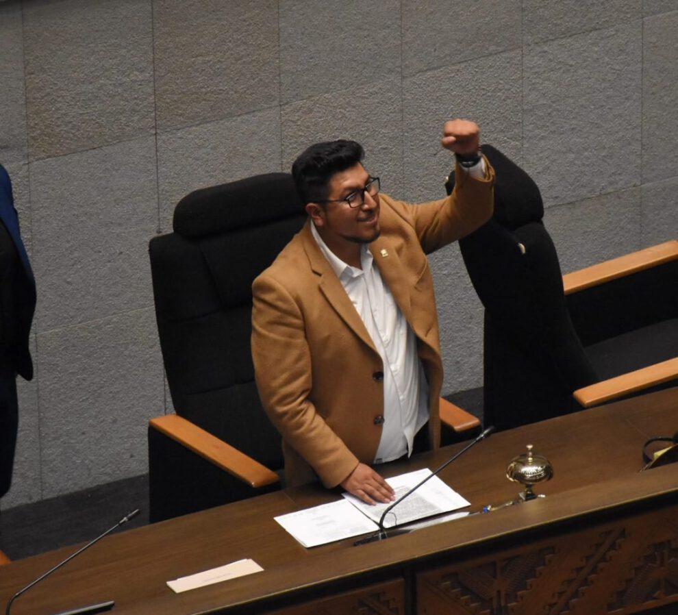 Omar Yujra presidente de Diputados