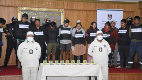 Secuestro de policías en Cochabamba